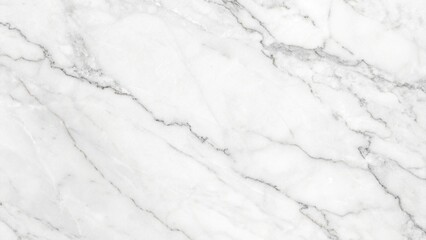 Fototapeta premium Elegant white marble texture background with subtle gray veins, perfect for creating a clean and sophisticated design, adding a touch of luxury and timeless beauty