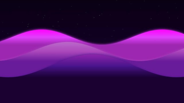 Purple galaxy nebula flow background animation showcasing cosmic stars and space exploration visuals.