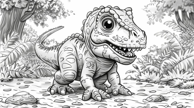dibujos animados, vector, cocodrilo, ilustraci&oacute;n, animal, dinosaurio, reptilia, gekko