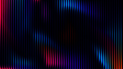 Gradient light fractal glass effect background. Glow vibrant background. Illuminated with warm blending glowing tones. Vibrant glowing through geometric structural glass. Vector illustration.