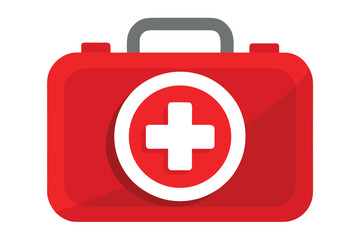 Fototapeta premium First aid kit ready for emergency situations during outdoor activities