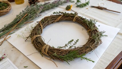 easter eggs in a nest