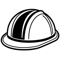 vector illustration of a helmet