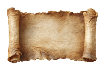 Aged scroll of parchment (2)