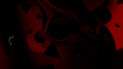 Abstract liquid shapes create a futuristic banner with smooth gradients and vibrant blue and purple