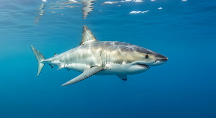 Fototapeta premium great white shark