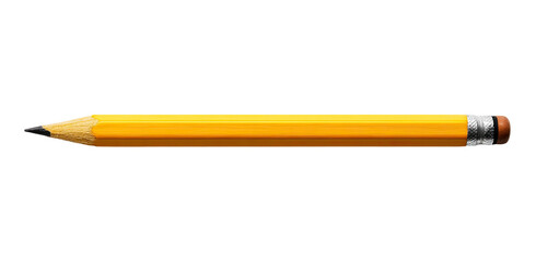 Yellow pencil against black background (1)