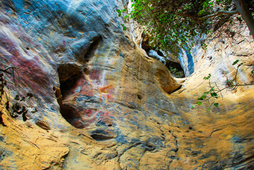 Archaeological cave in Cerca Grande State Park in Matozinhos, Minas Gerais