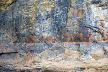 Archaeological cave in Cerca Grande State Park in Matozinhos, Minas Gerais