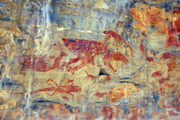 Archaeological cave in Cerca Grande State Park in Matozinhos, Minas Gerais