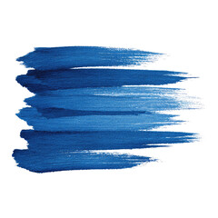 Indigo abstract brushstroke, textured