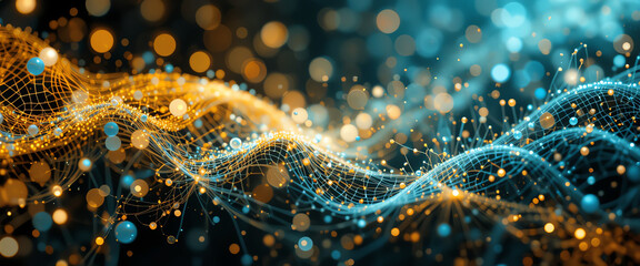 Advanced digital technology network showcasing innovative connectivity solutions for modern data communication, cybersecurity, and digital infrastructure in a high-tech environment