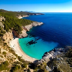 Coastal paradise, pristine beach
