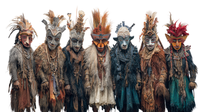 Highlights of indigenous tribe dance performance in outdoor tradition