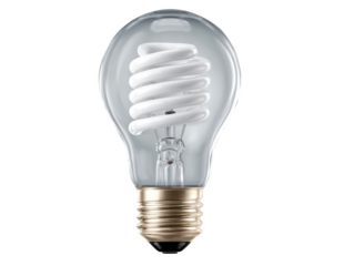 Modern light bulb design innovative energy efficiency photography