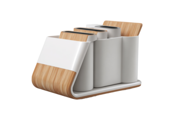 Contemporary desk organizer a stylish minimalist approach