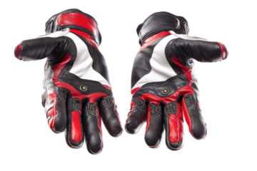 Motorcycle racing gloves sports event outdoor competition action