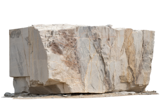 Marble block extraction quarry site stone material natural landscape