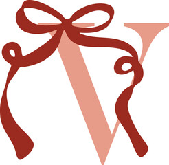 Bow Letter V
