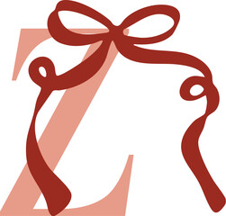 Bow Letter Z