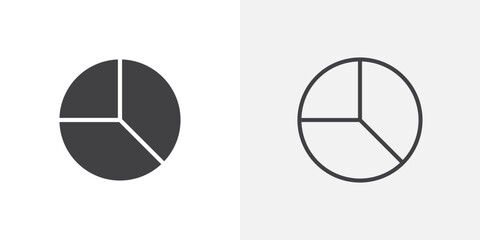 Ratio icon set for ui designs on white background