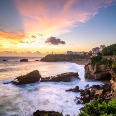 Coastal sunset view (1)
