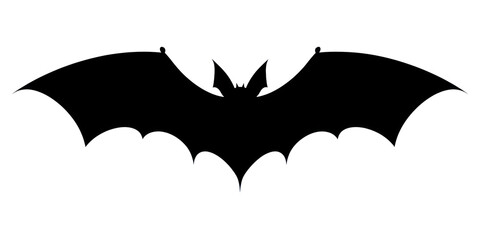 PNG Bat silhouette wildlife symbol animal.