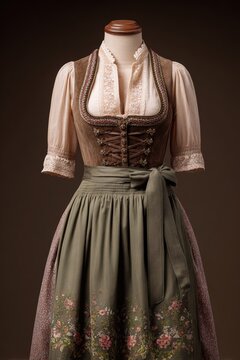 Dirndl auf Schneiderpuppe 