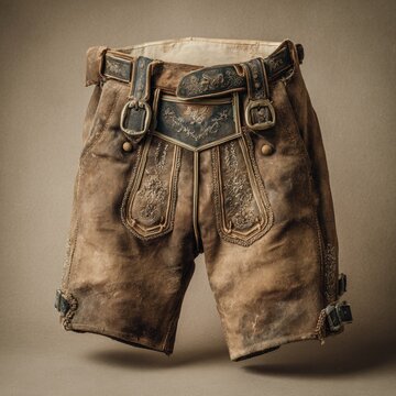 Lederhose ohne Tr&auml;ger