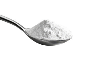 Fine white powder on a spoon