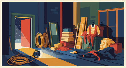 Backstage After the Final Curtain