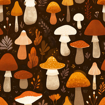 PATTERN CARTADA PARATI FUNGHI 
