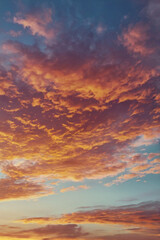 Fototapeta premium red sky at sunset