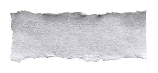 A torn piece of off-white paper (8)