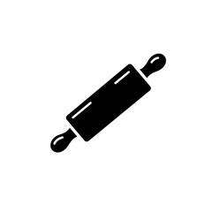 Classic Rolling Pin Illustration A Kitchen Essential for Baking & Culinary Art