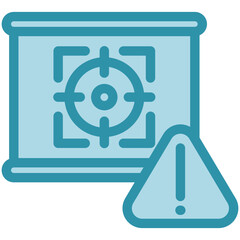 Focus Icon Mini Illustration Icon. Use For Modern Concept, Print, Ui, Ux Kit, Web And App Development. Vector Related To Office, Education, Examination And More