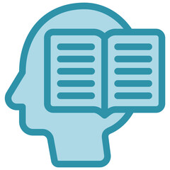 Study Icon Mini Illustration Icon. Use For Modern Concept, Print, Ui, Ux Kit, Web And App Development. Vector Related To Office, Education, Examination And More