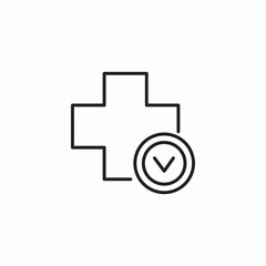 medical equipment icon sign vector