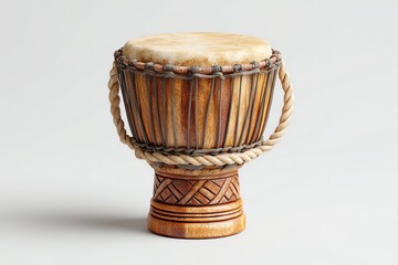 handcrafted African djembe drum