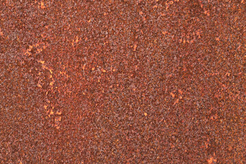 Rusty steel surface close up background