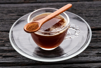 Hot instant coffee drink in a cup - Coffea