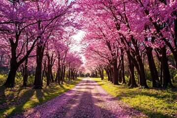 Fototapeta premium Blooming Canopy Walk 