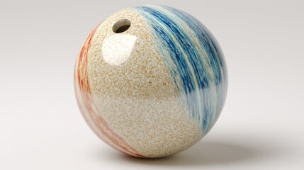 Round decorative object