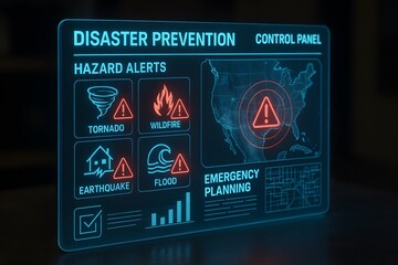 Disaster Prevention Control Panel. 