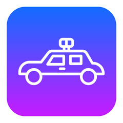Police Car Vector Icons