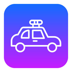 Police Car Vector Icons