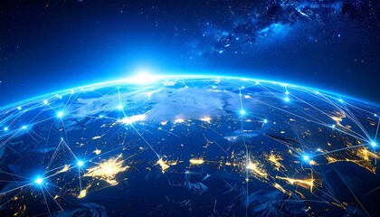 Global network of interconnected cities