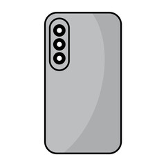 cellphone case design icon vector illustration