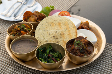 Dal Bhat at Phewa Lake, Pokhara
