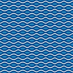 seamless wave sea pattern